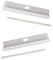 DIY Adjustable Vertical Blind Hanger 3.5” (89mm) Replacement White Hangers for Slats Louvre First blinds Vertical Blind Accessories Slats Spare Parts Bottom Weights Slats Pack of 20.