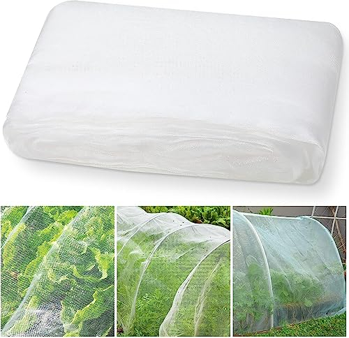 WAIZHIUA Filet de protection contre les insectes, 2,5 x 10 m, maille fine, filet de protection contre les insectes de jardin