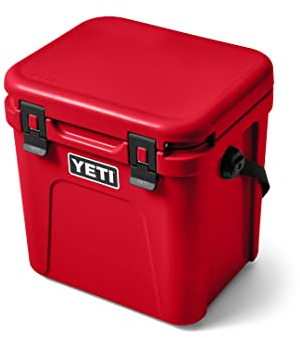 YETI Roadie 24 Cool Box, Insulated Hard Cooler, Rescue Red