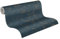 A.S. Création Jade 2 Vliestapete mit glänzendem Bastmuster 10,05 m x 0,53 m - Blau, Dunkelblau, Gold - einfarbige Strukturtapete im Metallic-Look Made in Germany - 395139