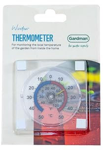 Gardman GM - Termómetro para ventana