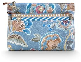 Pip Studio Caryn Kosmetiktasche Kombi Matata blau 26x7,5x18cm/22x1x13cm