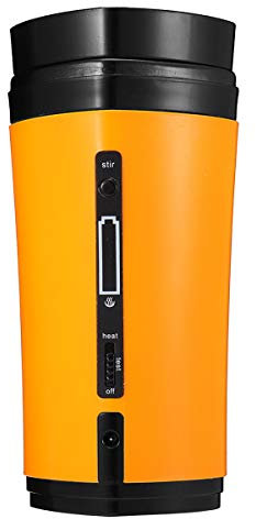 YOUTTOO USB Coffee Cup Rechargeable Heating Self Stirring Mixing Mug Warmer Coffee Capsule Cup