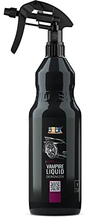ADBL Vampire Liquid (1L) - Hochwirksamer Flugrost und Felgenreiniger für Lack und Felgen - Maximale Haftung und längere Wirkung - pH-neutral und sicher für alle Oberflächen, Starker Wirkindikator