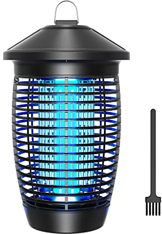 PALONE Lampe Anti Moustique 20W 4500V 2022 Derniers Modèles UV Tue Mouche Electrique Répulsif Efficace Portée 100m² pour Répulsif Moustique, Mites, Mouches, Insectes