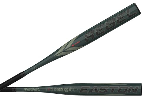 Easton | REBEL Slowpitch Softball Bat | All-Association | Loaded | 12 Barrel | 34x28 oz.