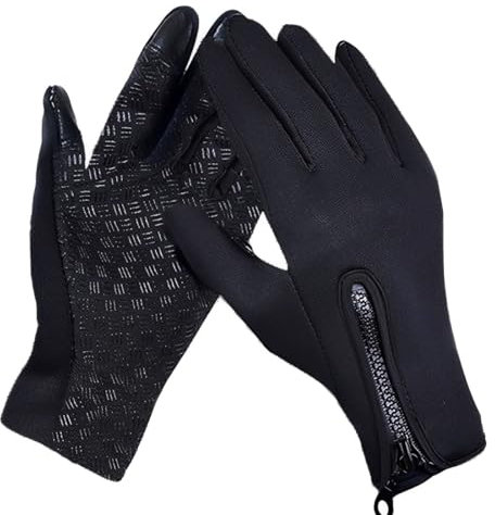 VYIBPDY Reithandschuhe Unisex Erwachsene Atmungsaktiv Touchscreen Handschuhe für Radfahren, Reiten und Outdoor Aktivitäten Professional, L