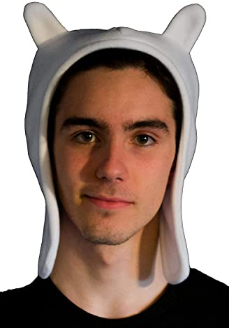 Finn der Mensch - inspirierte doppel seitige Hut (von der Abentuer Zeit) (61-64 cm)