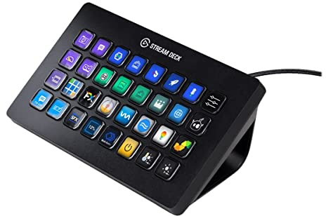 Elgato Stream Deck XL 32 Key Customizable LCD Content Creation Controller
