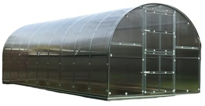 Invernadero KLASIKA 18 (3 x 6 m) con cimientos y policarbonato de 6 mm