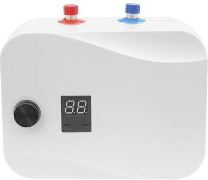Calentador de agua eléctrico, 1500 W, 220 V, instantáneo, sin depósito, agua caliente, ducha, 30 – 65 °C, para bañera, calentador de agua para apartamentos, escuelas, cocinas