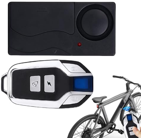 de Alarma para Motocicleta, 110 dB, Scooter Remoto inalámbrico, Impermeable, bocina de Aire, Productos antirrobo, batería de Larga duración para Coche de Golf
