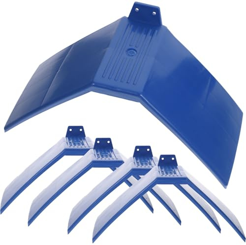 BCOATH Posatoio per Piccioni in Plastica Verde, Set 10 Pezzi, Accessori per Colombe per Sviluppo Abilità e Area Gioco, Forniture per Uccelli Domestici Stile Casuale