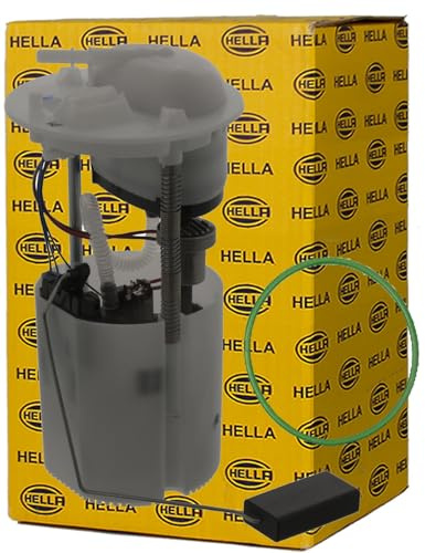 HELLA 8TF 358 146-281 Bränsletillförselenhet - elektrisk - 4-polig - med tätning/med tankgivare - med tryckregulator