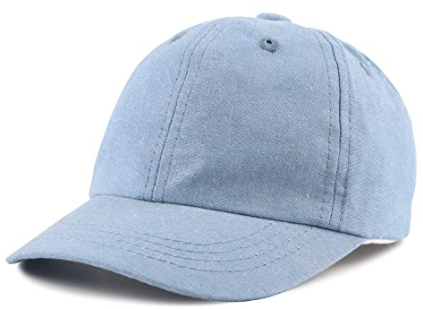 XIAOHAWANG Cappello da Baseball in Cotone per Berretto da Dinosauro per Bambini per Cappelli da Sole per Bambina 0-6 Anni (Cielo Blu-B, 52 cm)