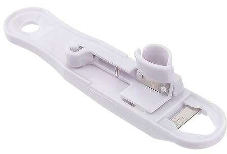 COLLBATH Tagliafagioli Affettatrice per Fagioli Spago per Fagioli Gadget da Cucina Rimozione del Gambo Affettatrice per Fagiolini Multifunzionale