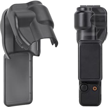 LICHIFIT Gimbal Lens Screen Cover protettiva per DJI OSMO Pocket 3 Handheld Camera Gimbal Protector Flip Lens Cap Hood Screen Cover Guard Shell Case Skin