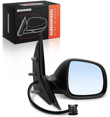 Frankberg Espejo Retrovisor exterior derecho eléctrico 5-Polos &-Calentable Compatible con California T6 CAmperioser SGC SG.G SHC 2015-2024 Replace# 7E1857522J