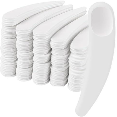 150Pcs Makeup Spatula for Cosmetics, 2.46 Inch Disposable Face Mask Applicator & Sunscreen Applicator, Small Plastic Skincare Spatula for Mixing and Sampling Creams, Lotions & Creams