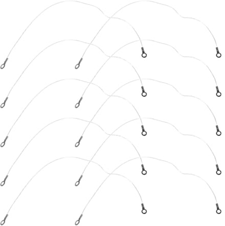 TOBBOMEY Ligne de Coupe Acier Inoxydable 10 Fils 32 CM pour Trancheuse à Gâteau et Fromage Usage Domestique