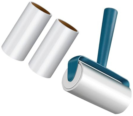 Abaodam Rodillo Quitapelusas para Mascotas Fuerte Viscosidad y Plástico Resistente, Set de 1 para Eliminar Pelos y Pelusas en Ropa y Muebles