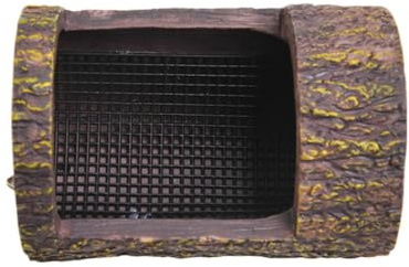 Generisk reptilskål – träd stump escape proof container | Hartshatt, krabbmat – för gecko, , kameleont, hermit krabbsköldpadda terrarium, vägg golv