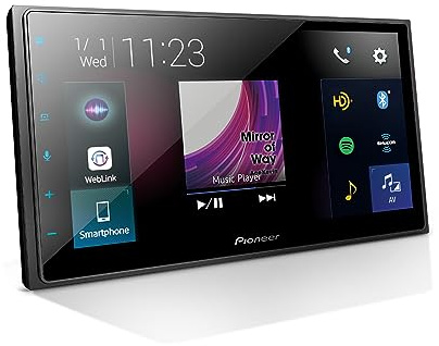 Pioneer DMH-2660NEX 6.8 Capacitive Touchscreen, Double Din – Wired Apple CarPlay & Android Auto, Amazon Alexa, Bluetooth, Backup Camera, FLAC, HD Radio, Hi-Volt RCA