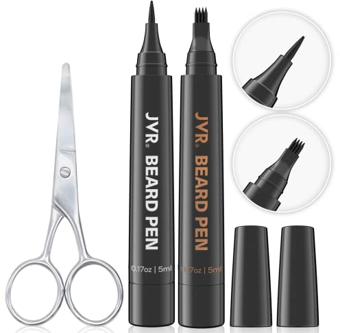 JVR 2er Bartfüllerstift (Schwarz+Grau)