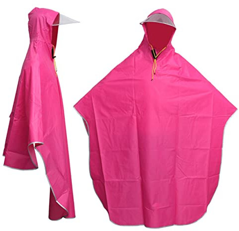 Toddmomy Fahrrad-regenmantel Mit Kapuze Für Herren Und Damen Leicht Und Tragbar Winddicht Und Reißfest Für Fahrradfahren Und Outdoor-aktivitäten
