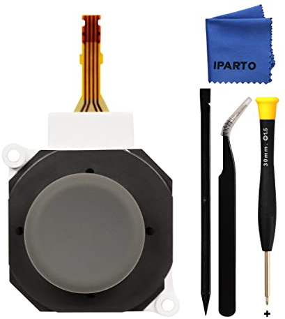 iParto Joystick 3D de repuesto para Nintendo 2DS 3DS 3DS XL analógico pulgar stick joystick con tapa circular pad