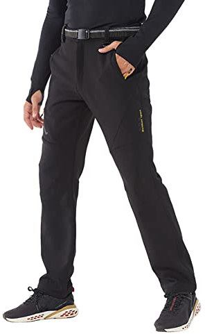 Outdoor Hosen Für Herren, Militär Thermo Outdoorhose Softshellhose Winter Trekkinghose Regenhose wasserdichte Wandern Wanderhose Skihose Softshell Fahrrad Motorradhose Angelhose