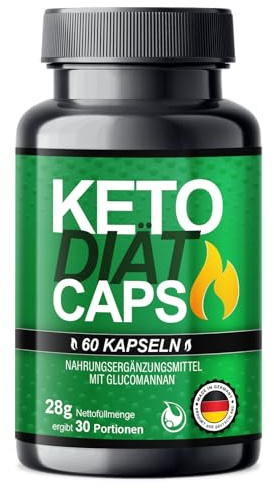 NEU: Saint Nutrition® Keto Diet Caps – Stoffwechsel Rezeptur extrem, schnell & endlich für Frauen + Männer mit hochwertige natürliche Inhaltsstoffe, Nahrungsergänzungsmittel 60 Stück