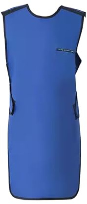 Delantal de Plomo Delantal De Plomo Resistente A La Radiación, Delantal De Plomo Con Protección Contra Rayos X, Ropa De Plomo Universal Ligera Para Adultos, Tamaño Ajustable(Blue,0.5mmpb/90x60cm)