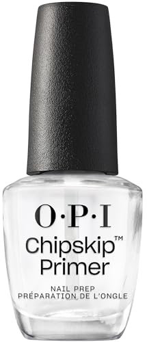 OPI Nail Lacquer, Chipskip Primer, Trattamento Anti-sbeccamento Smalto, Smalto per Unghie Trasparente, 15ml