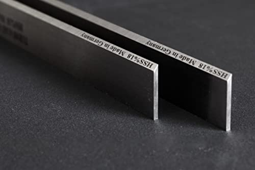 2 Stück Elektra Beckum Hobelmesser 260 x 20 x 3 mm HSS%18 Streifenhobelmesser