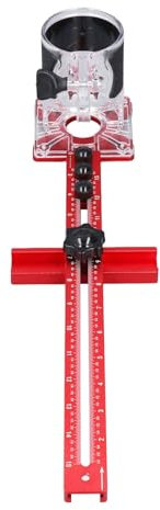 Support de rainure de fraisage 445 mm pour défonceuse 4 en 1, guide de coupe circulaire, défonceuse multifonction réglable pour le travail du bois