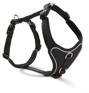 WOLTERS Geschirr Professional Comfort, Größe:40-45 cm, Farbe:schwarz/schwarz