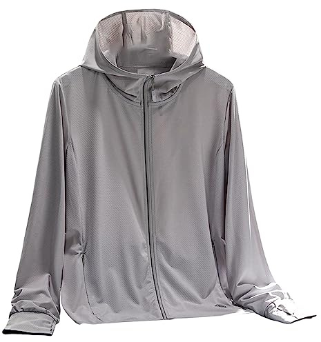 UNeedVog Ropa De Protección Solar para Mujeres Upf50+ Sol Camisa Al Aire Libre Sudadera con Capucha UV SPF