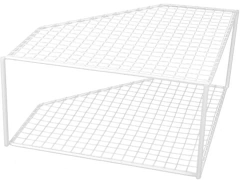 TOPBATHY Organizador De Sartenes para Esquinas Estante Multifuncional para Cocina y Baño Soporte para Utensilios y Ollas Diseño Compacto