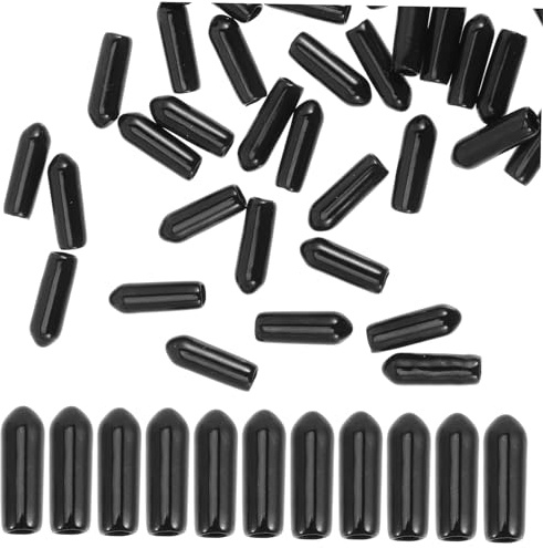 JECOMPRIS 500pezzi Ganci Blocca Pegboard in Plastica Nera Resistenti Per Pannelli Forati Clip Fissa Antiscivolo Per Mensole Organizzazione Garage e Espositori