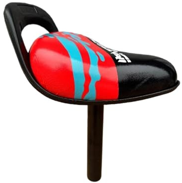 Perfeclan Sella per Bicicletta per Bambini, Comoda e Morbida, con Cuscino ad Alte Prestazioni, Rosso E Nero