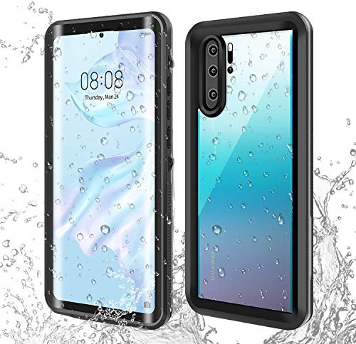 AICase Coque Étanche pour Huawei p30 Pro,[Certifiée IP68] 360°Protection Waterproof Housse [Antichoc] Antipoussière, Anti-Neige pour Huawei p30 Pro