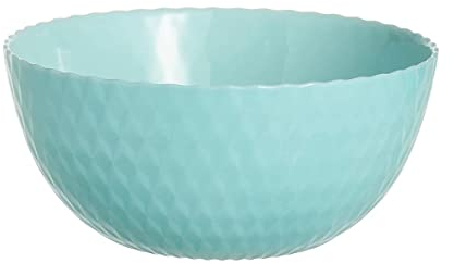 Luminarc Pampille Türkis, Opalschale, 13 cm, mikrowellengeeignet, Kühlschrank, recycelbar