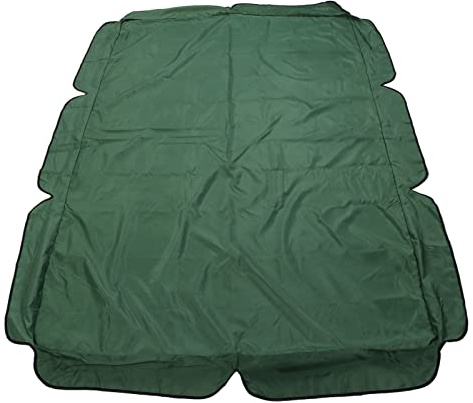 Toldo Abatible, Reemplazo de Toldo Abatible PrevencióN UV Buena FijacióN Recubierto de Plata 600D Tela Oxford a Prueba de Polvo para Exteriores (Verde Oscuro)