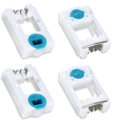 NIIIYTYB 4Pcs Spiral Window Balance Pivot Shoe H 3785 Tilt Window Balance Replacement Parts Vinyl Spring Lock Balancer for Tilt Windows Durable Window Accessories Replacement Balances