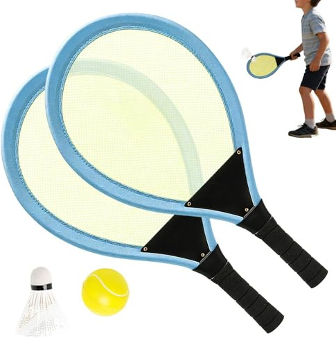 Raquette de tennis pour enfants | Jeu pour l'interaction parent-enfant, tennis pour enfants, fille de 3 à 12 ans, jardin, maison, école maternelle, activités de plein air