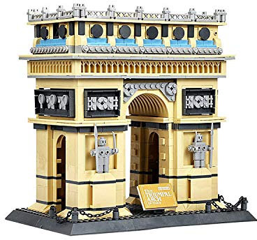 Wange l'arc de Triomphe. Modèle d’Architecture d’Assemblage avec des Blocs