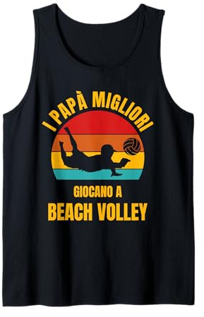 Uomo Beach Volley Papà Divertente Canotta