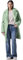 Street One Studio Damen F101211 Mantel in Wolloptik, Light Mint Green, 40