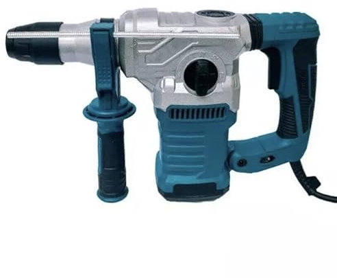 TRAPANO SCALPELLATORE MARTELLO DEMOLITORE 2000W 32MM TASSELLATORE 8 ACCESSORI